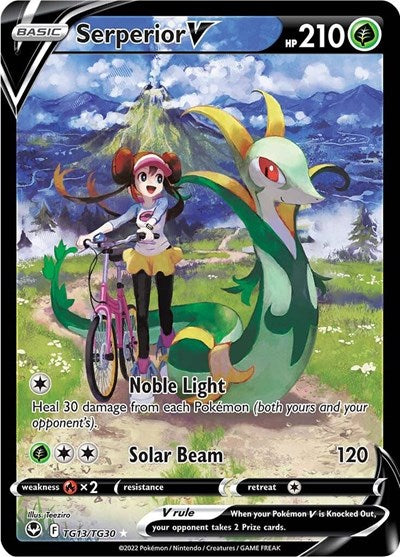 SWSH12: TG: Serperior V (Holofoil)