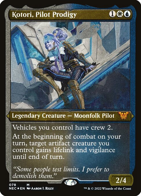 NEC: Kotori, Pilot Prodigy (Display Commander) - Thick Stock
