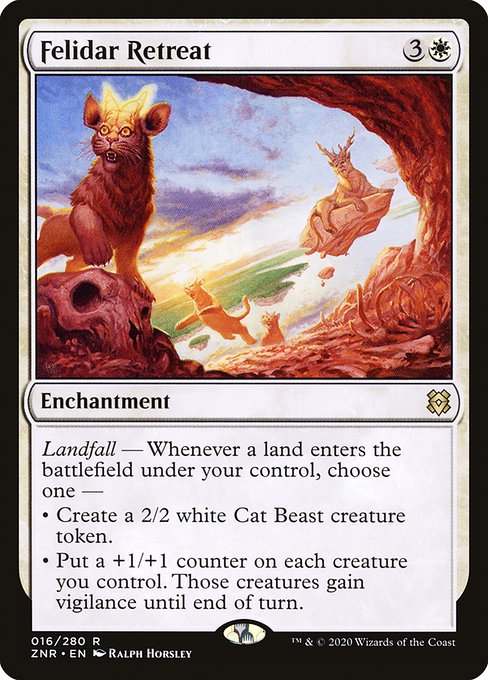 ZNR: Felidar Retreat (Foil)
