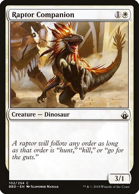 BBD: Raptor Companion