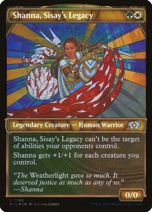 MUL: Shanna, Sisay's Legacy (Halo Foil)