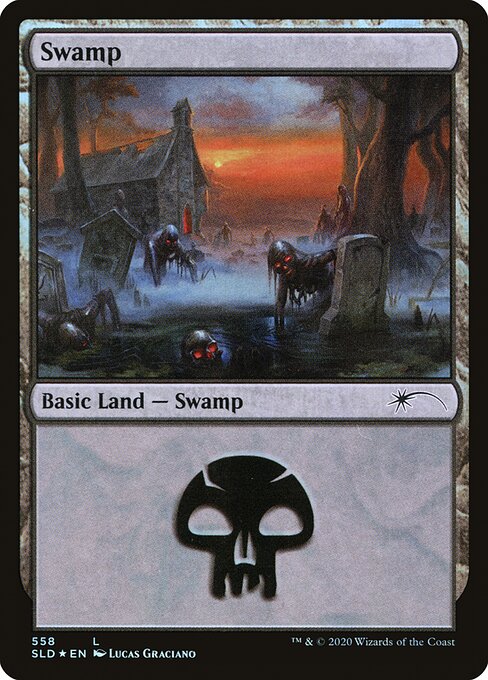 SLD: Swamp (558) (Foil)