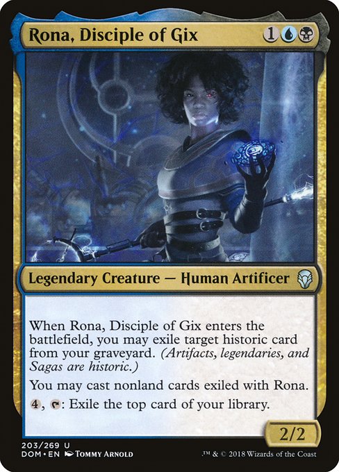 DOM: Rona, Disciple of Gix