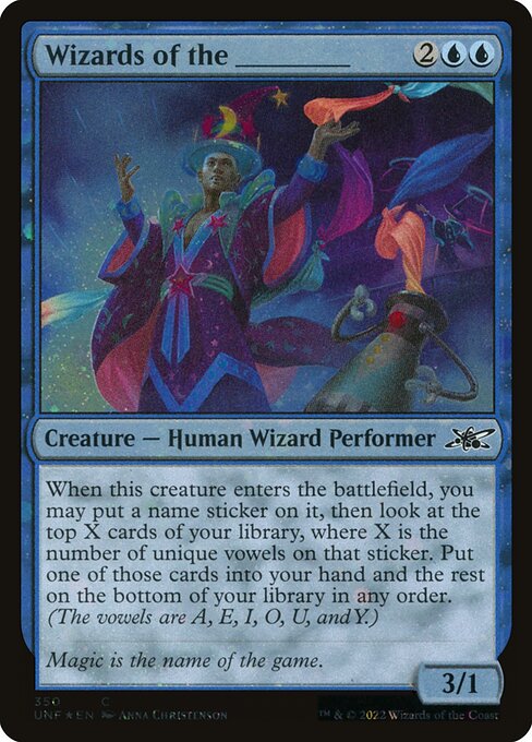 UNF: Wizards of the _______ (Galaxy Foil)