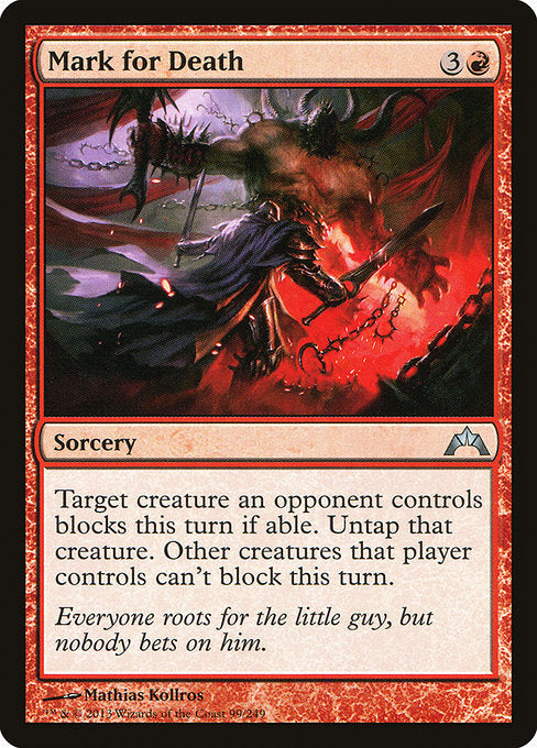 GTC: Mark for Death (Foil)