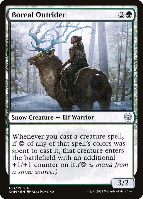 KHM: Boreal Outrider (Foil)