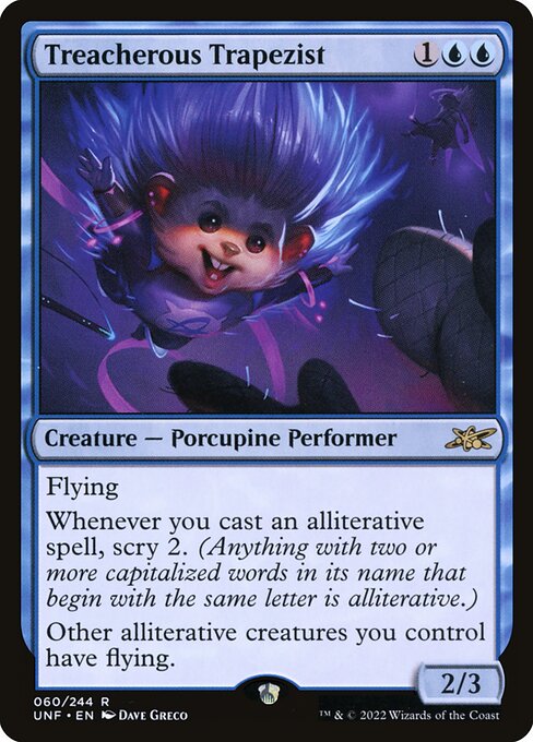 UNF: Treacherous Trapezist (Foil)
