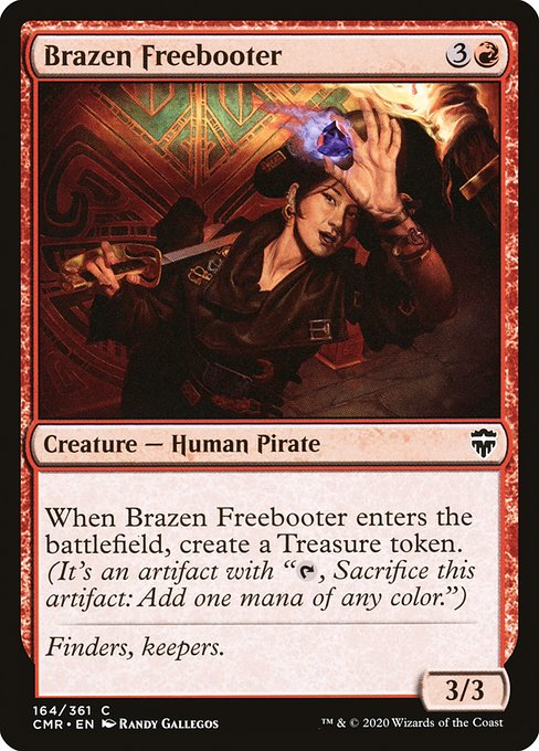 CMR: Brazen Freebooter (Foil)