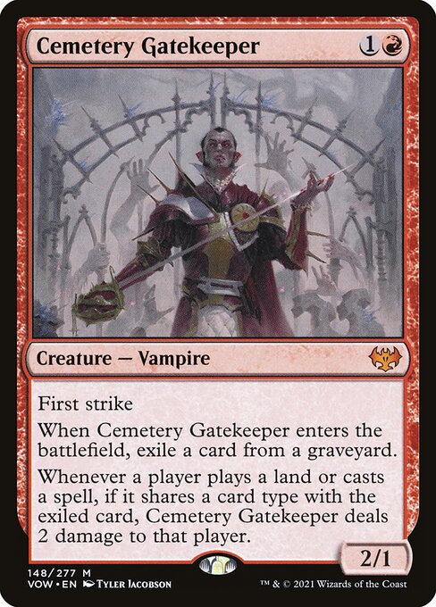 VOW: Cemetery Gatekeeper (Foil)