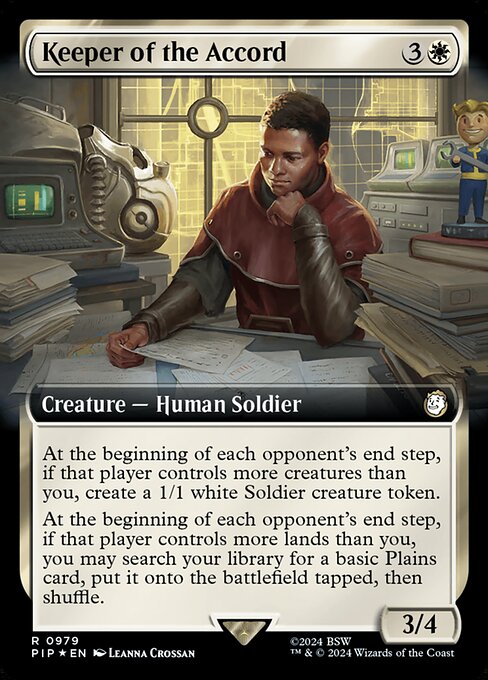 PIP: Keeper of the Accord (Extended Art) (Surge Foil)
