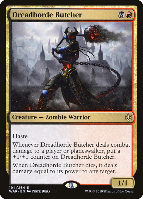 WAR: Dreadhorde Butcher (Foil)