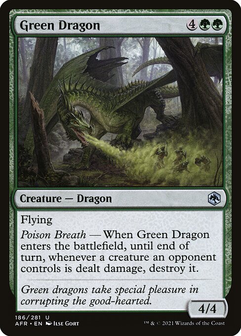 AFR: Green Dragon (Foil)