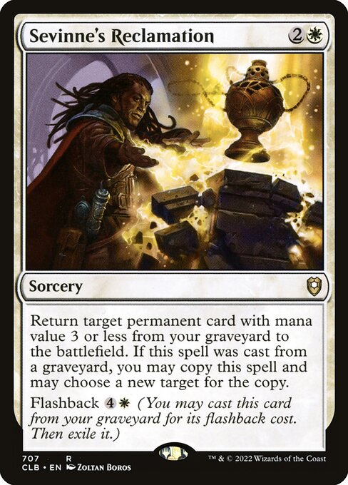 CLB: Sevinne's Reclamation