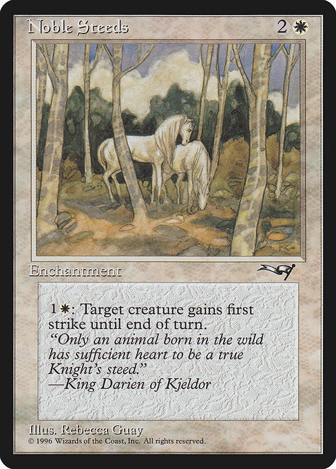 ALL: Noble Steeds (Trees in Forefront)