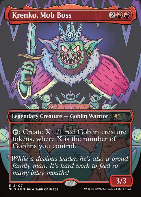 SLD: Krenko, Mob Boss (Foil)