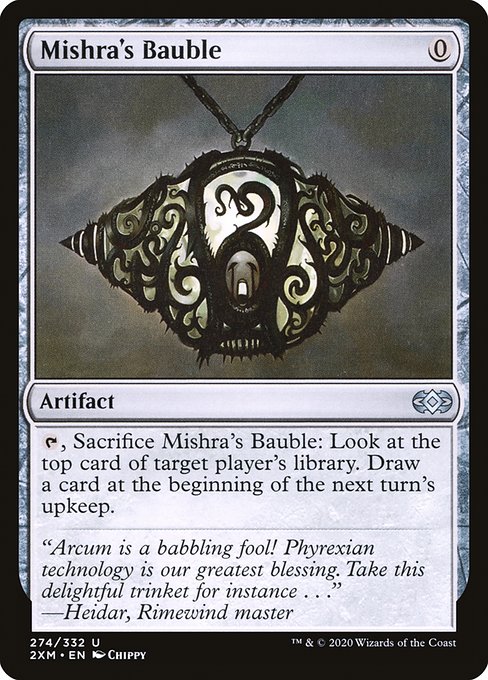 2XM: Mishra's Bauble