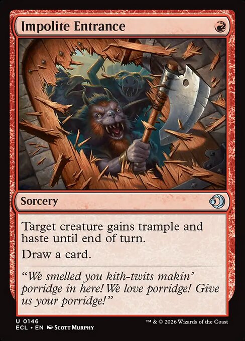 ECL: Impolite Entrance (Foil)