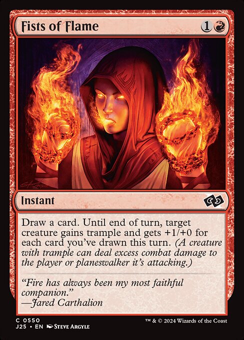J25: Fists of Flame