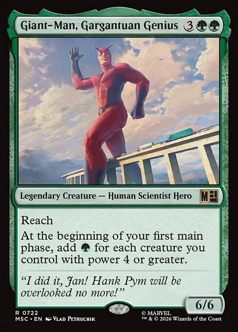 MSC: Giant-Man, Gargantuan Genius