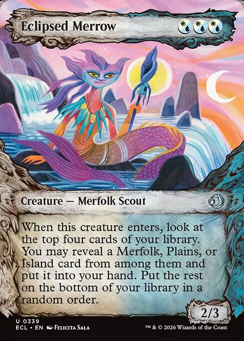 ECL: Eclipsed Merrow (Showcase) (Foil)