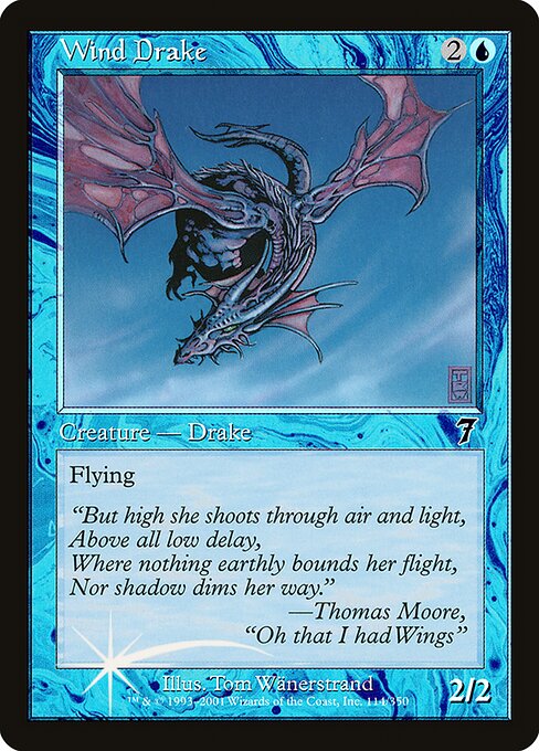 7ED: Wind Drake (Foil)