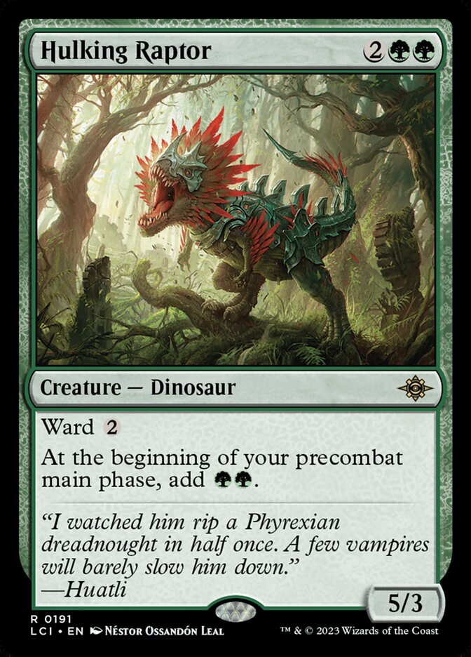 Hulking Raptor [Foil] :: LCI