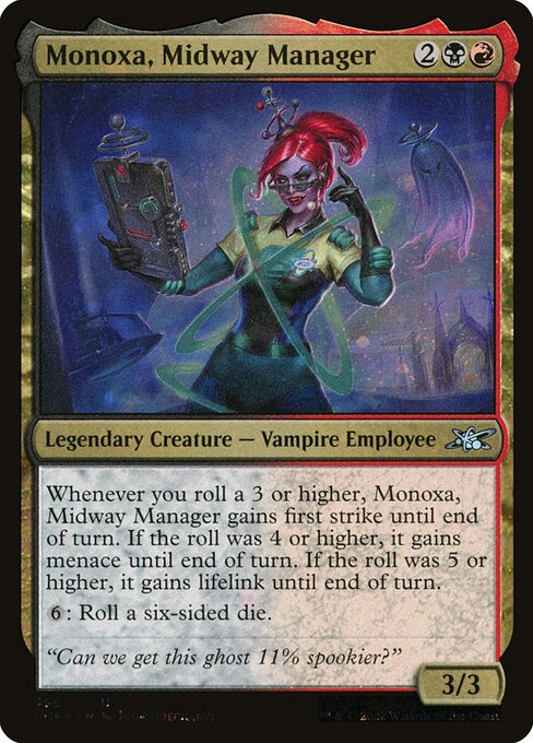 UNF: Monoxa, Midway Manager (Galaxy Foil)