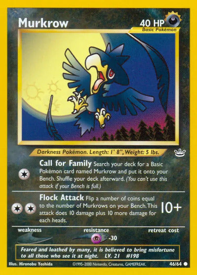 Murkrow 46/64 Unlimited Neo Revelation