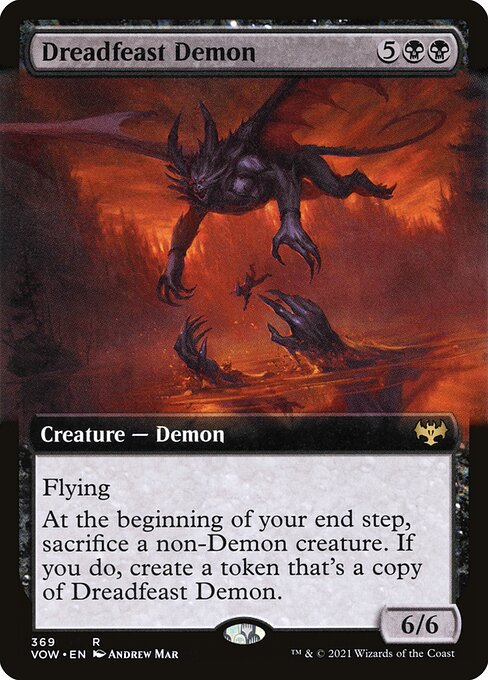 VOW: Dreadfeast Demon (Extended Art) (Foil)