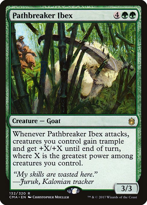 CMA: Pathbreaker Ibex
