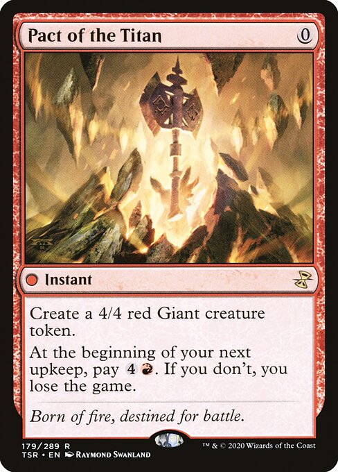 TSR: Pact of the Titan (Foil)
