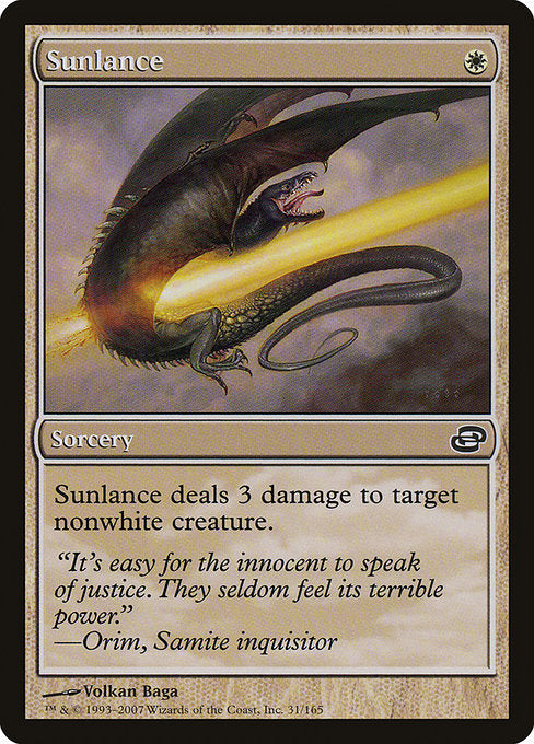 PLC: Sunlance (Foil)