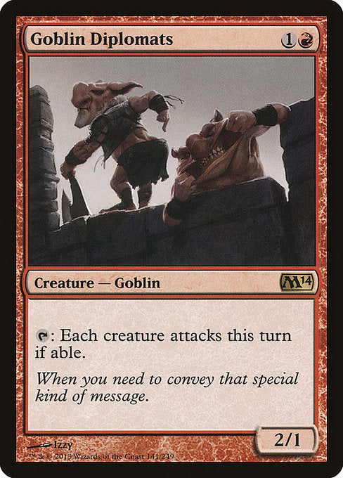 M14: Goblin Diplomats (Foil)