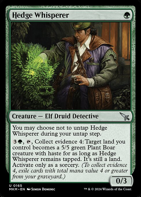 MKM: Hedge Whisperer (Foil)