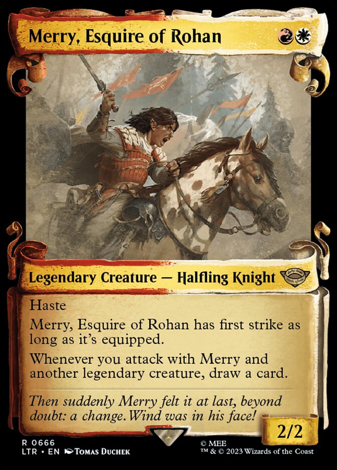 Merry, Esquire of Rohan (Showcase Scrolls) :: LTR