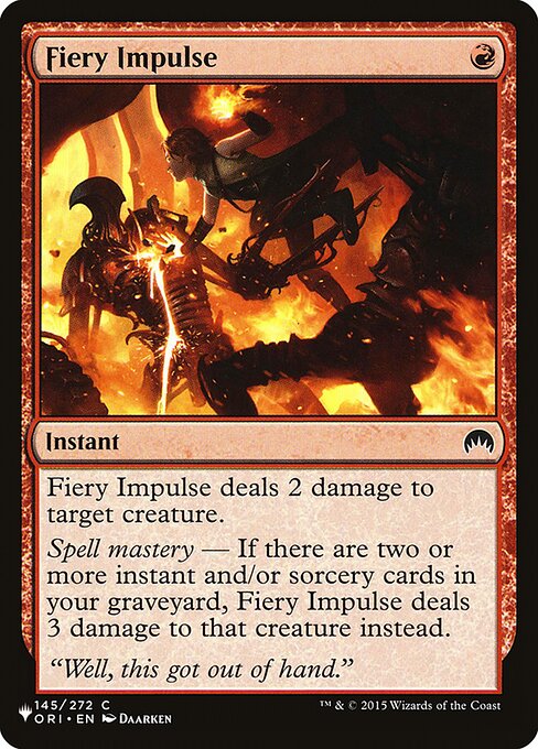 PLST: Fiery Impulse