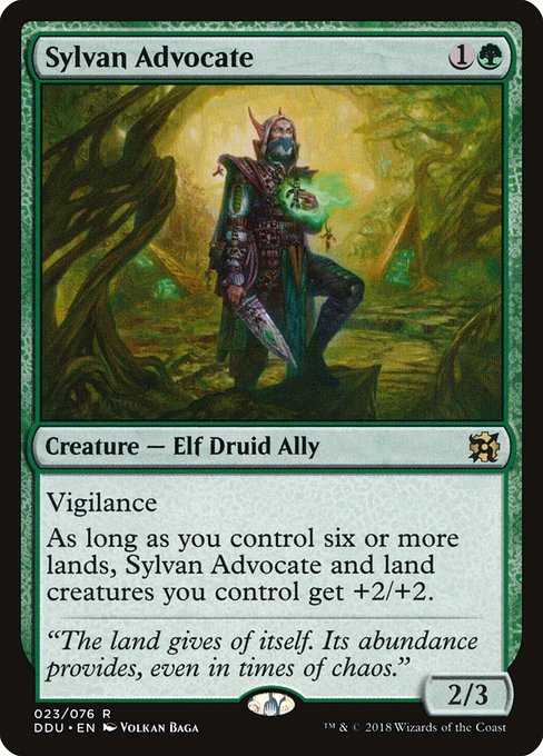 DDU: Sylvan Advocate