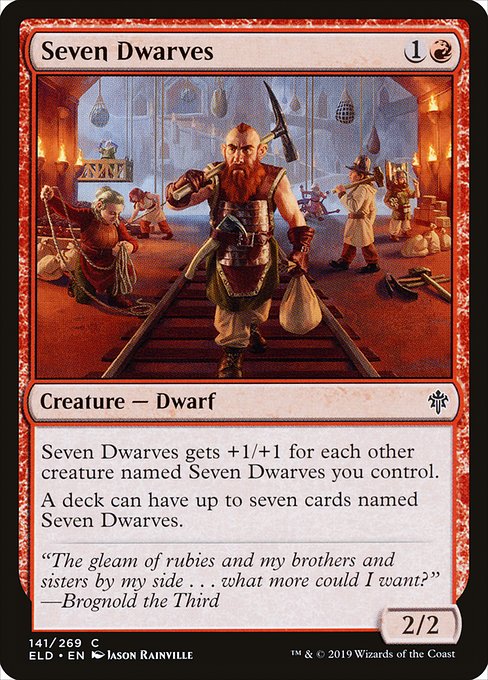 ELD: Seven Dwarves (Foil)