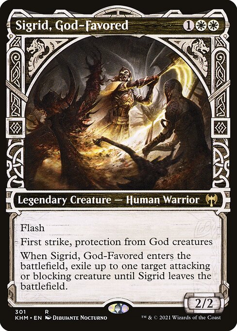 KHM: Sigrid, God-Favored (Showcase) (Foil)