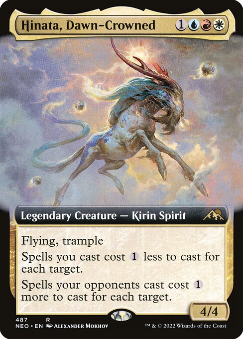 NEO: Hinata, Dawn-Crowned (Extended Art) (Foil)