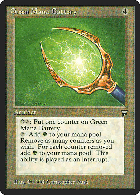 LEG: Green Mana Battery