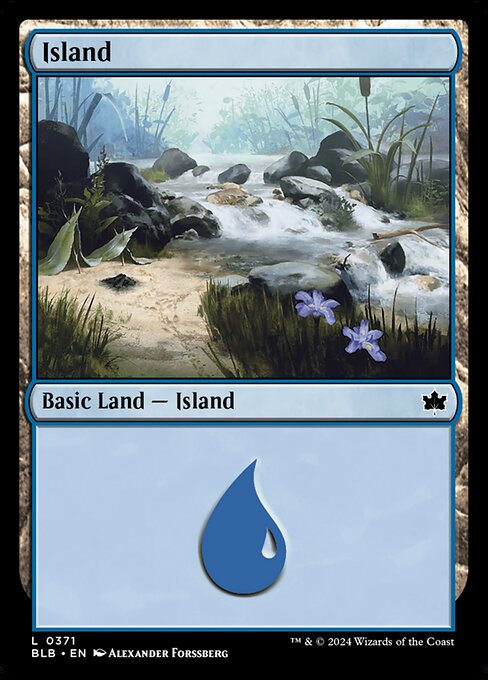 BLB: Island (0371) (Foil)