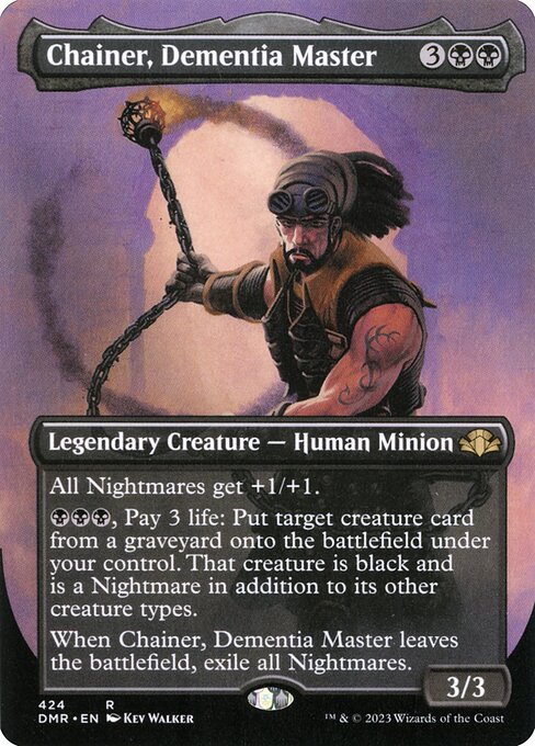 DMR: Chainer, Dementia Master (Borderless) (Foil)