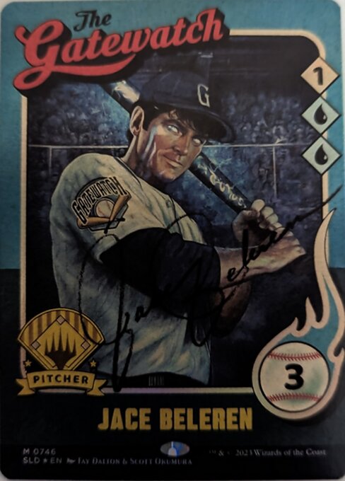 SLD: Jace Beleren (746) (Autographed) (Foil)