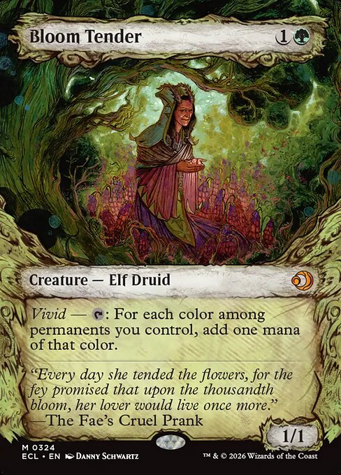 ECL: Bloom Tender (0324) (Showcase) (Foil)