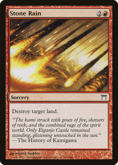 CHK: Stone Rain (Foil)