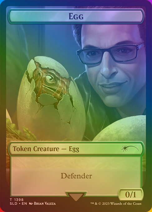 SLD: Egg Token (Rainbow Foil)