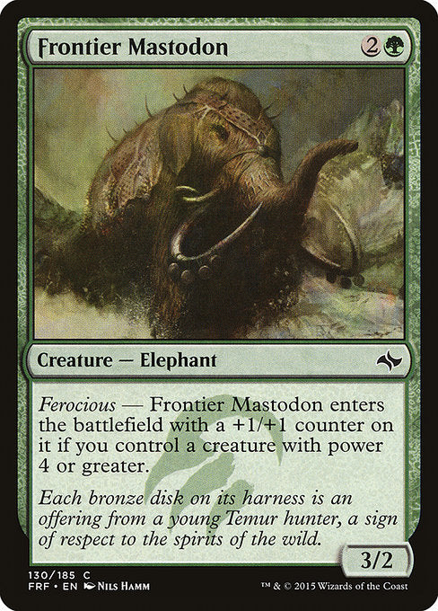 FRF: Frontier Mastodon (Foil)
