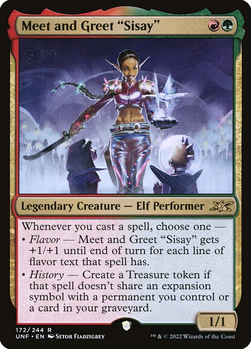 UNF: Meet and Greet "Sisay" (Foil)