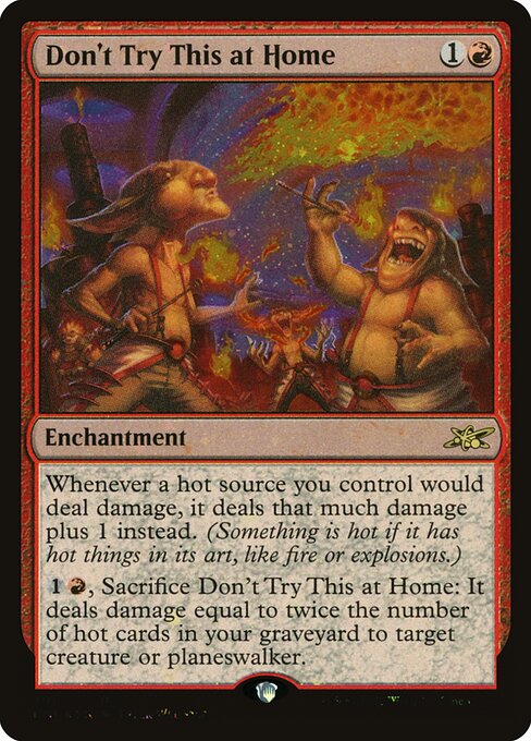 UNF: Don't Try This at Home (Galaxy Foil)